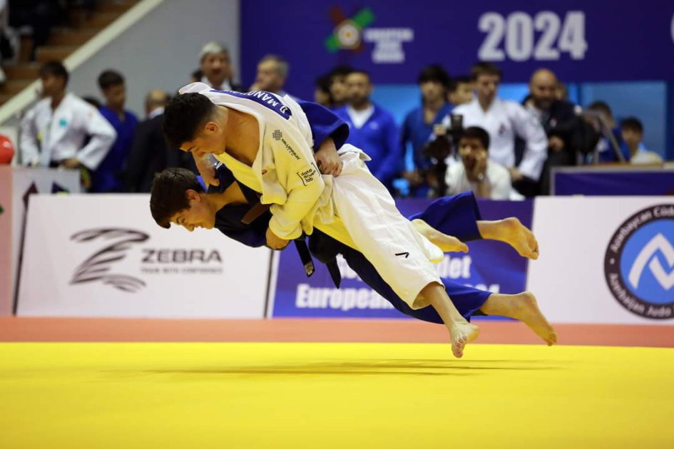 Yeniyetmə cüdoçularımız Göygöldə keçirilən Avropa Kubokunun ilk günündə 10 medal qazandılar